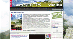 Desktop Screenshot of festivalhautesterres.fr